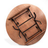 Table de banquet / congrès - pliable en bois ronde-  Ø 122cm - usage intérieur
