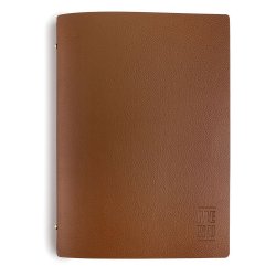 Porte-menu format A4 25,5x32 cm - Simone marron