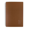 Porte-menu format A5 19x23,5 cm - Simone marron