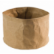 Corbeille à pain Paperbag en papier kraft froissé 17x11 cm