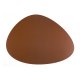 Set de table - Cuir recyclé - Marron - Saura - 45x35 cm