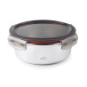 Conteneur rond Ecoinox 700 ml - Inox 18/10 - Ø 16x7 cm