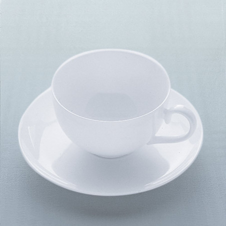 Tasse à thé 26 cl - porcelaine vitrifiée blanche - Collection Stella Hotel