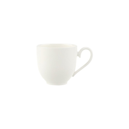 Tasse à café 10 cl - porcelaine vitrifiée blanche - Collection Stella Hotel - 6x6x6cm