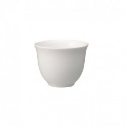 Tasse à moka sans anse 10cl - porcelaine vitrifiée blanche - Collection Stella Hotel Villeroy et Boch