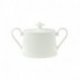 Sucrier avec couvercle blanc porcelaine vitrifiée 15 cl - Collection Stella Hotel - 13,5x7,5x6,5cm Villeroy & Boch