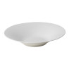 Assiette coupe plate à pâte Ø29 cm - porcelaine vitrifiée blanche - Collection Stella Cosmo