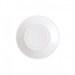 Sous-tasse à bouillon Ø18 cm - porcelaine vitrifiée blanche - Collection Stella Hotel Villeroy et Boch