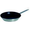 Poêle Triple sandwich avec anse face queue en inox anti adhésif Ø40 cm