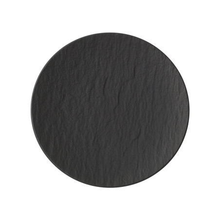 Assiette à pain Ø16 cm porcelaine noire - Collection The Rock Black