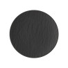 Assiette à pain Ø16 cm porcelaine noire - Collection The Rock Black