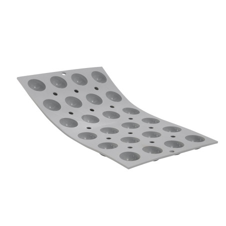 Elastomoule Mini demi-sphère Ø3x1,8 cm - 24 empreintes