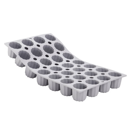 Elastomoule Mini cannelé Ø3,5 - 28 empreintes