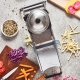 Mandoline Ultra avec double lame et 3 peignes julienne 2/4/10 mm et poussoir inox