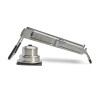 Mandoline Ultra avec double lame et 3 peignes julienne 2/4/10 mm et poussoir inox