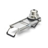 Mandoline Ultra avec double lame et 3 peignes julienne 2/4/10 mm et poussoir inox