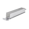 Moule à pâté croûte pliable inox perforé - 48x9x8,5 cm