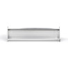 Moule à pâté croûte pliable inox perforé - 48x9x8,5 cm