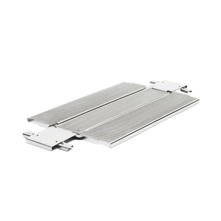 Moule à pâté croûte pliable inox perforé - 35x7x7,5 cm