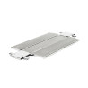 Moule à pâté croûte pliable inox perforé - 35x7x7,5 cm