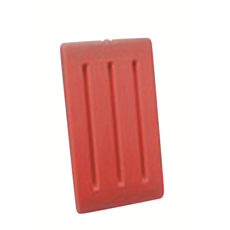 Plaque eutectique GN 1/1 chaude en rouge