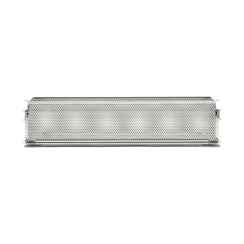 Moule à pâté croûte pliable inox perforé - 35x7x7,5 cm