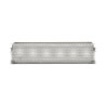 Moule à pâté croûte pliable inox perforé - 35x7x7,5 cm