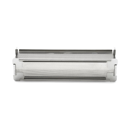 Moule à pâté croûte pliable inox perforé - 35x7x7,5 cm