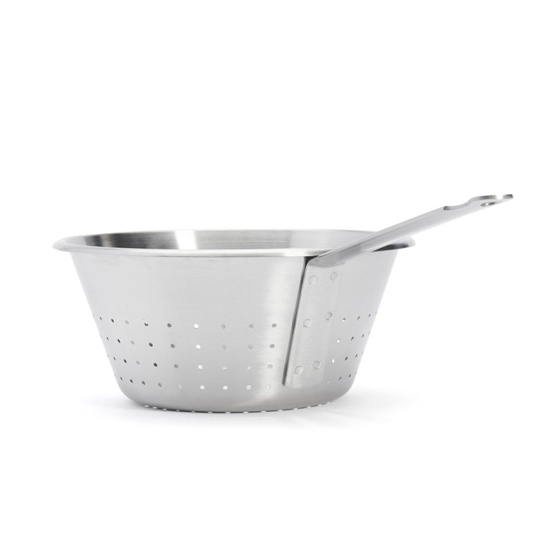 Passoire inox conique à queue Ø28x13 cm