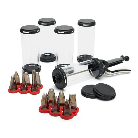 Coffret Tube pro + 4 recharges + 12 douilles