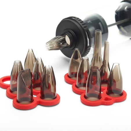 Coffret Tube pro + 4 recharges + 12 douilles