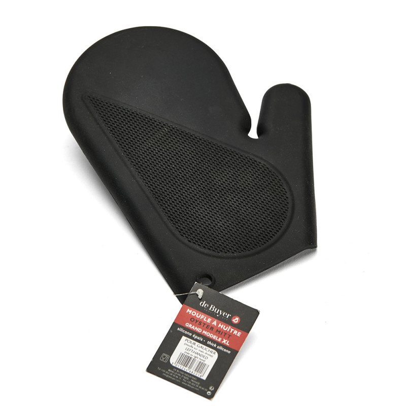 Moufle de protection pour gaucher pour ouverture des huîtres