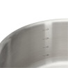 Casserole inox Prim'Appety - ∅ 24 cm