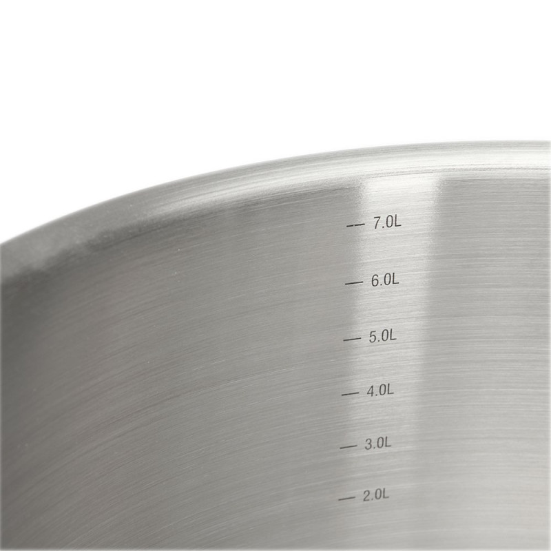 Casserole inox Prim'Appety - ∅ 28 cm