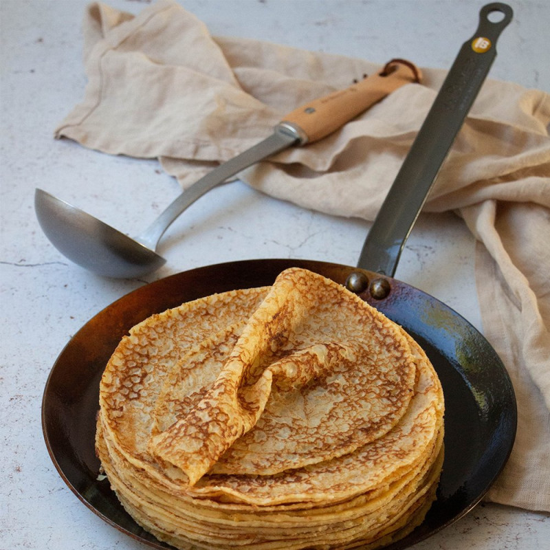 Poêle à crêpes Mineral B en acier - Compatible induction - Ø30 cm