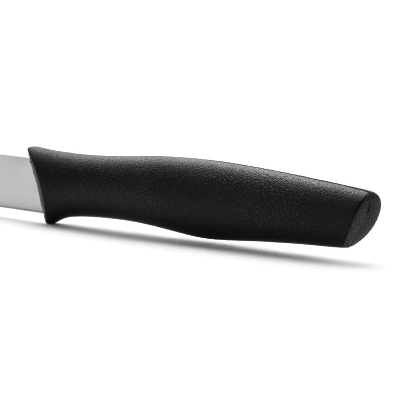 Couteau noir office manche polypro - Lame 8,5cm