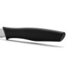 Couteau de table cranté manche polypro Lame 11cm noir