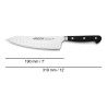 Couteau Rocking Santoku Opéra - Lame 18cm alvéolée Silk Edge