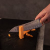 Couteau Rocking Santoku Opéra - Lame 18cm alvéolée Silk Edge