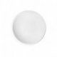 Assiette coupe plate Ø16 cm porcelaine blanche Collection New Moon - à pain - 160 x 160 x 20 mm
