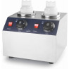 Chauffe-sauce 2 flacons 160 W en 305 x 250 x 230 mm