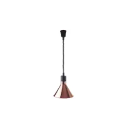 Lampe chauffante extensible finition en cuivre