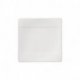 Assiette à pain 16x16 cm - porcelaine blanche - Collection Modern Grace
