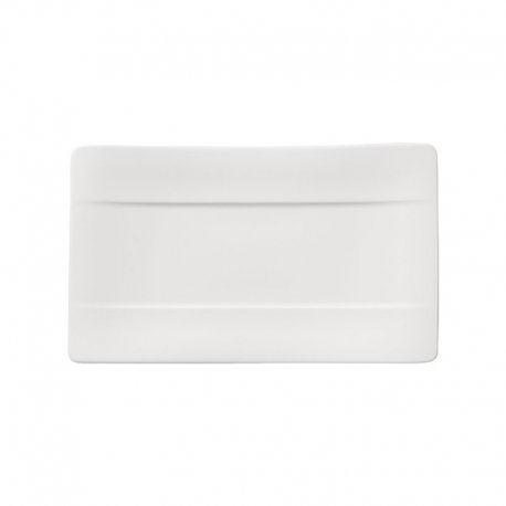 Assiette plate 24x14 cm - à sushi - porcelaine blanche - Collection Modern Grace