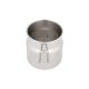 Mini pot à lait inox - 9 cl