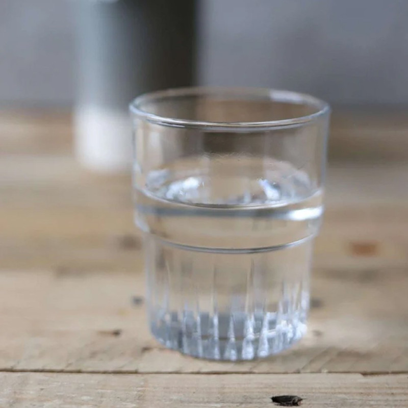 Gobelet empilable 20cl verre transparent diam. 7,1 x H.8,6 cm