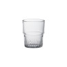 Gobelet empilable 16cl verre transparent diam. 6,5 x H.8 cm