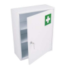 Armoire à pharmacie 1 porte métal blanc - 350x150x450 mm