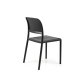 Chaise RIVA BISTROT polypropylène et fibre de verre empilable - Anthracite