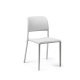 Chaise RIVA BISTROT polypro et fibre de verre empilable - Blanc